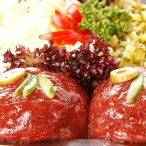 Garmażerka w restauracji Gościńca Pod Brzozami