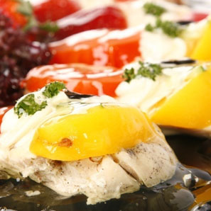 Garmażerka w restauracji Gościńca Pod Brzozami