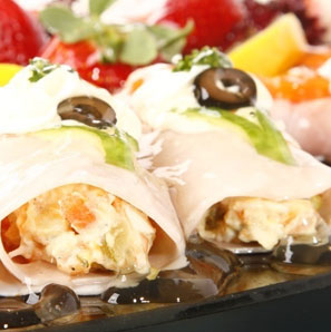 Garmażerka w restauracji Gościńca Pod Brzozami